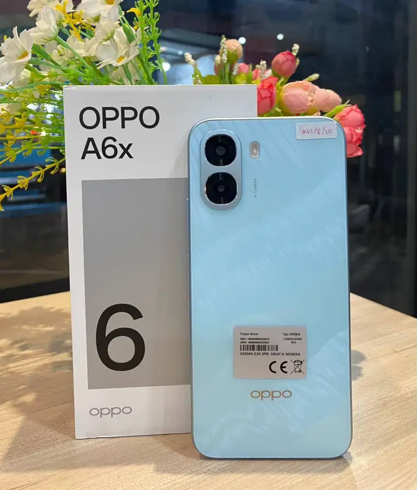 Oppo A6X 6/128GB Fullset Likenew Mulus