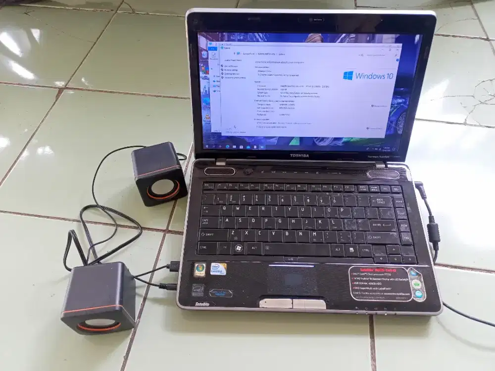 Laptop toshiba satellite m505