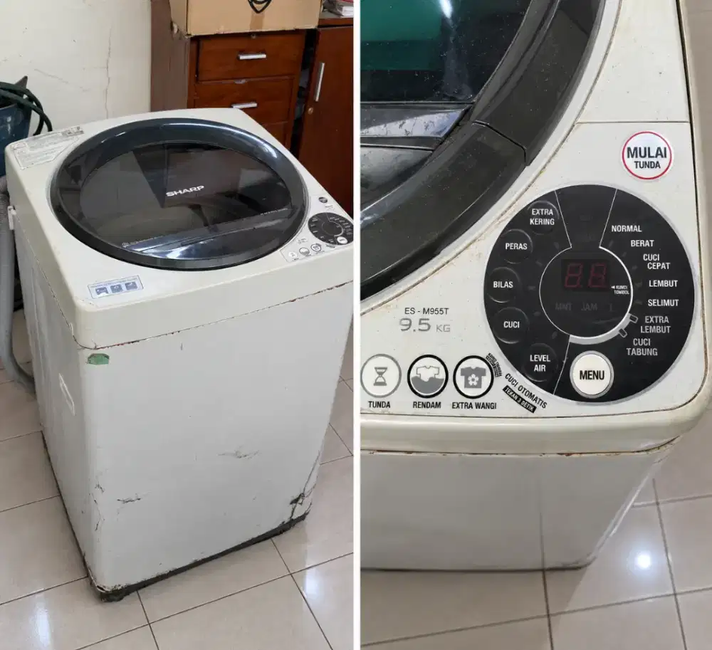 jual mesin cuci sharp 12 kg