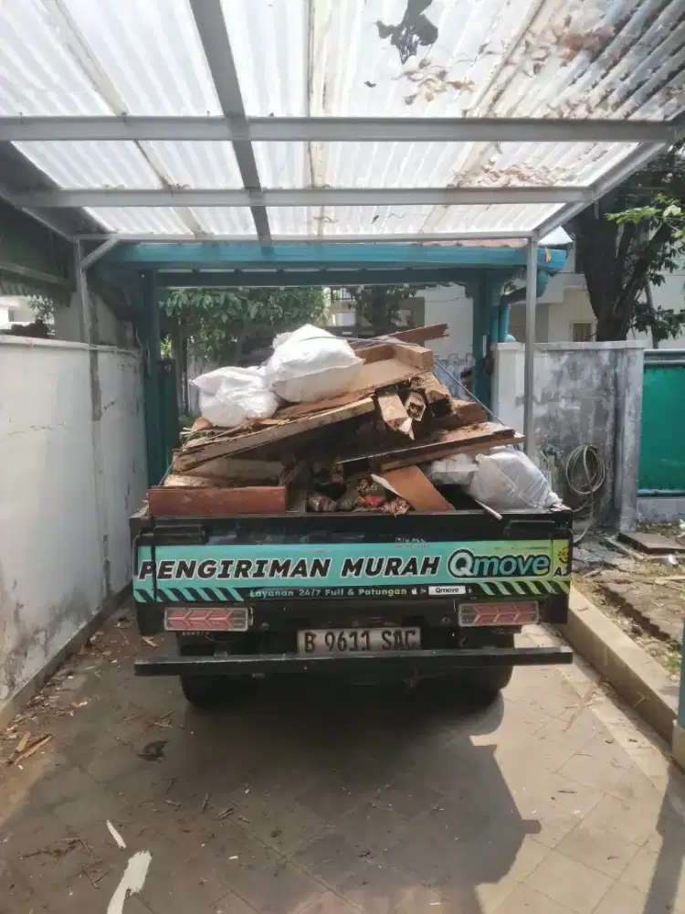 Jasa angkut/buang puing,sampah,pindahan dll