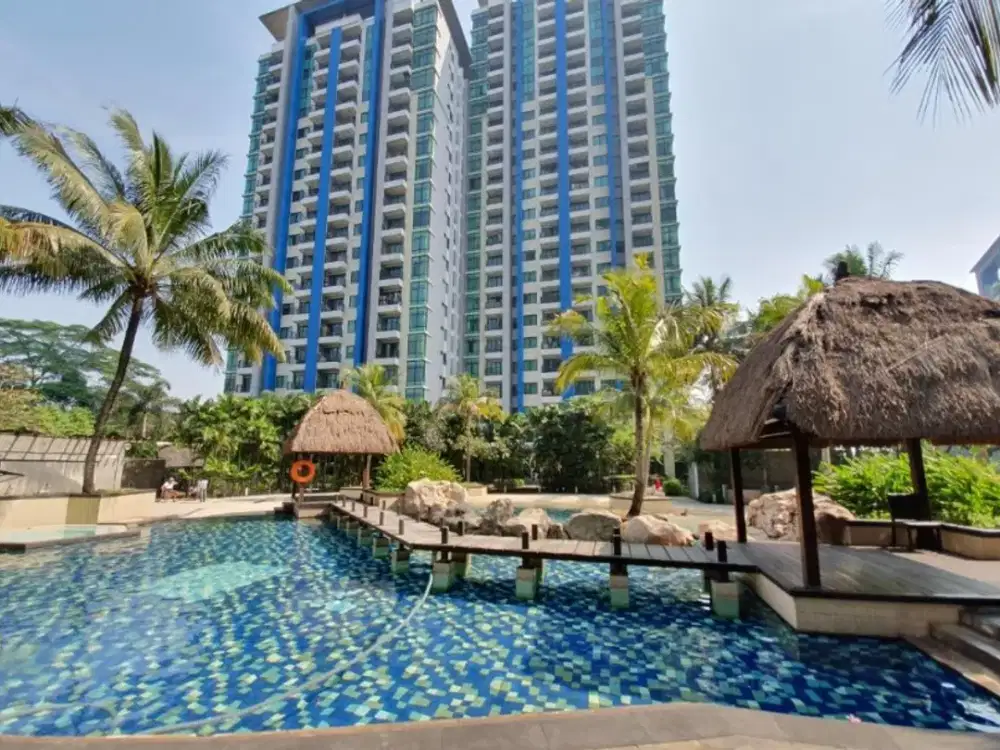 APARTEMEN HAMPTON PONDOK INDAH  jakarta Selatan, Golf View  186m² , LUAS, STRATEGIS