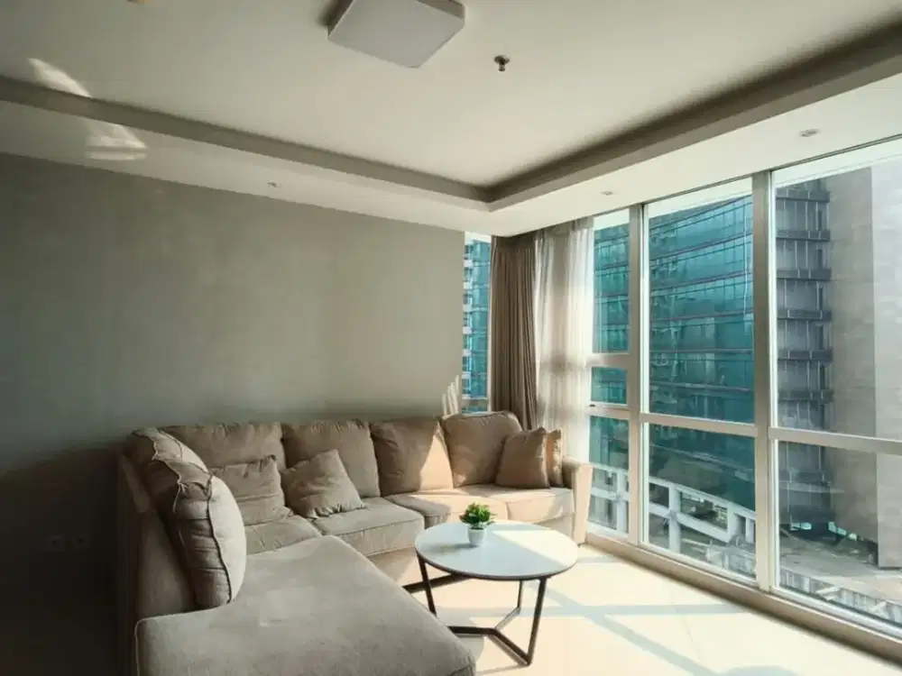 Disewakan Apartemen Luxury Kemvil Infinity 113 m² – Lantai 18, View Jalan Tol, 2BR
