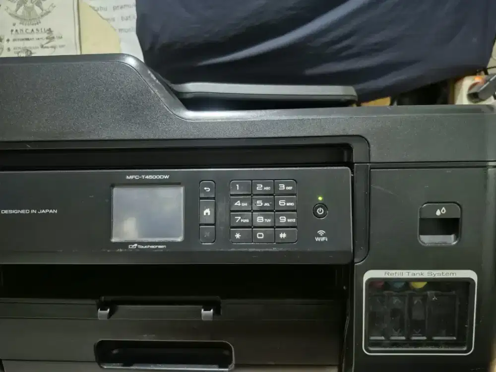 Dijual Printer A3 Brother MFC-T4500DW. Print, Scan &Copy. Wifi Duplex