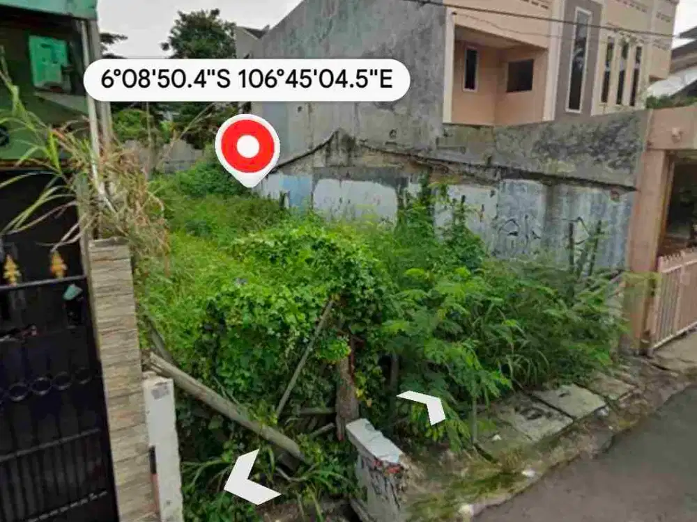 tanah cengkareng angke ambon 6x15 jakarta
