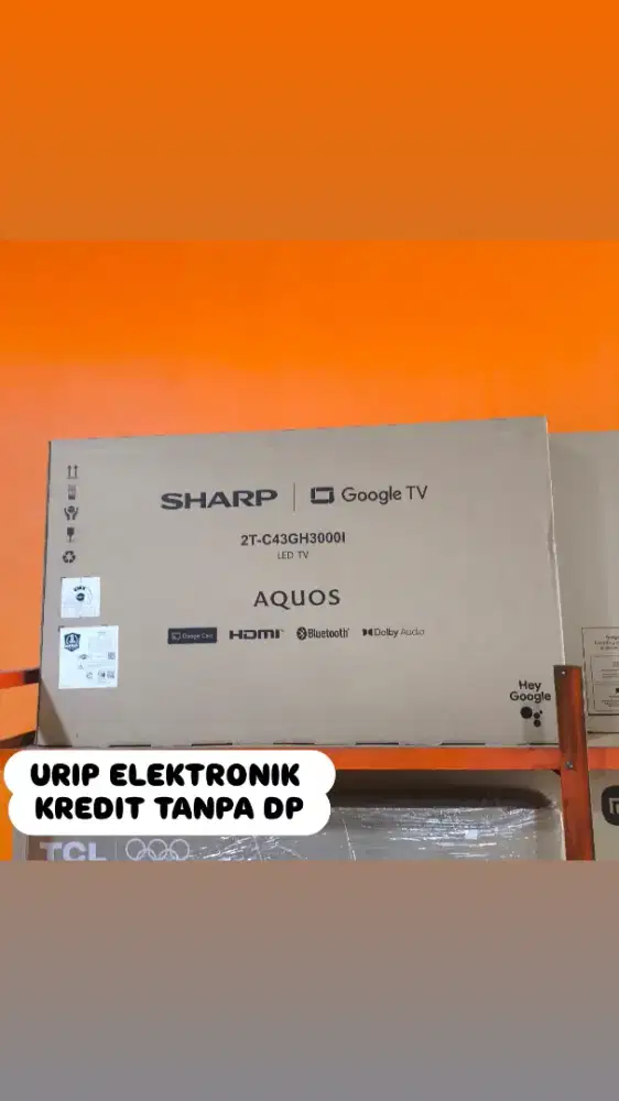 SHARP GOOGLE TV 43 INCH READY