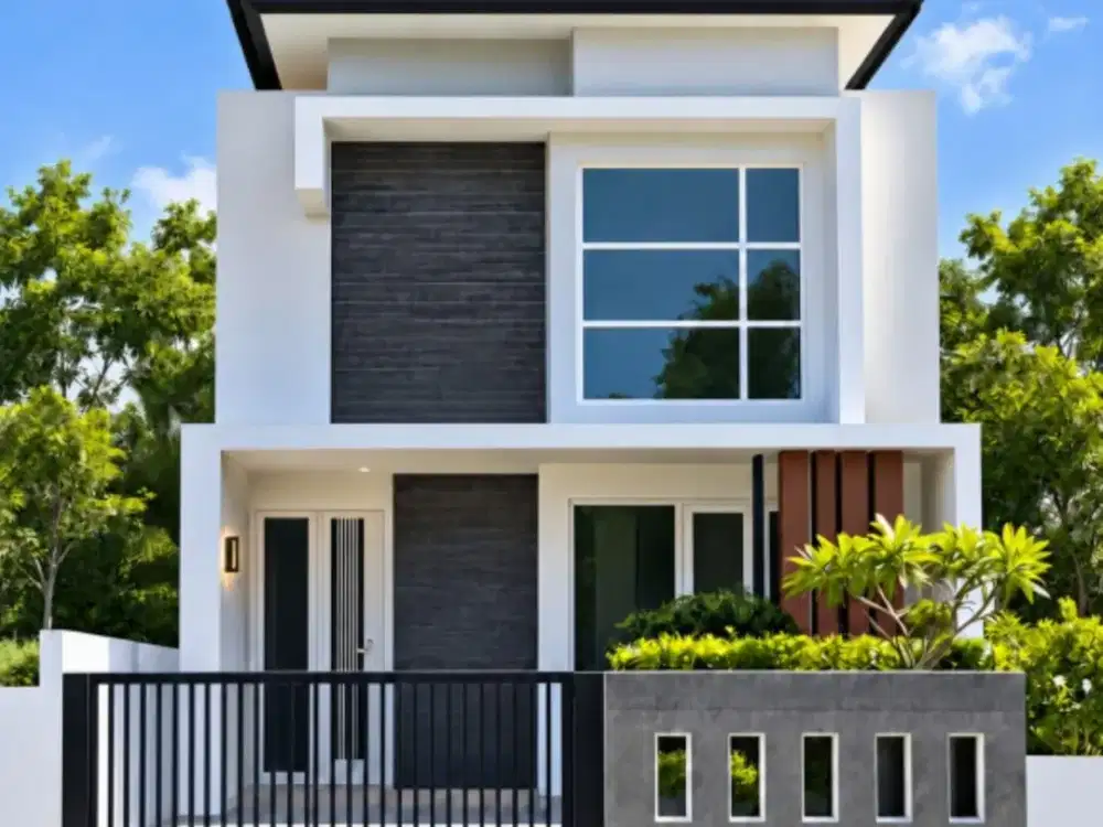 Jual Rumah Baru On Progres Lokasi Wage Aloha Jl Jeruk Taman Sidoarjo