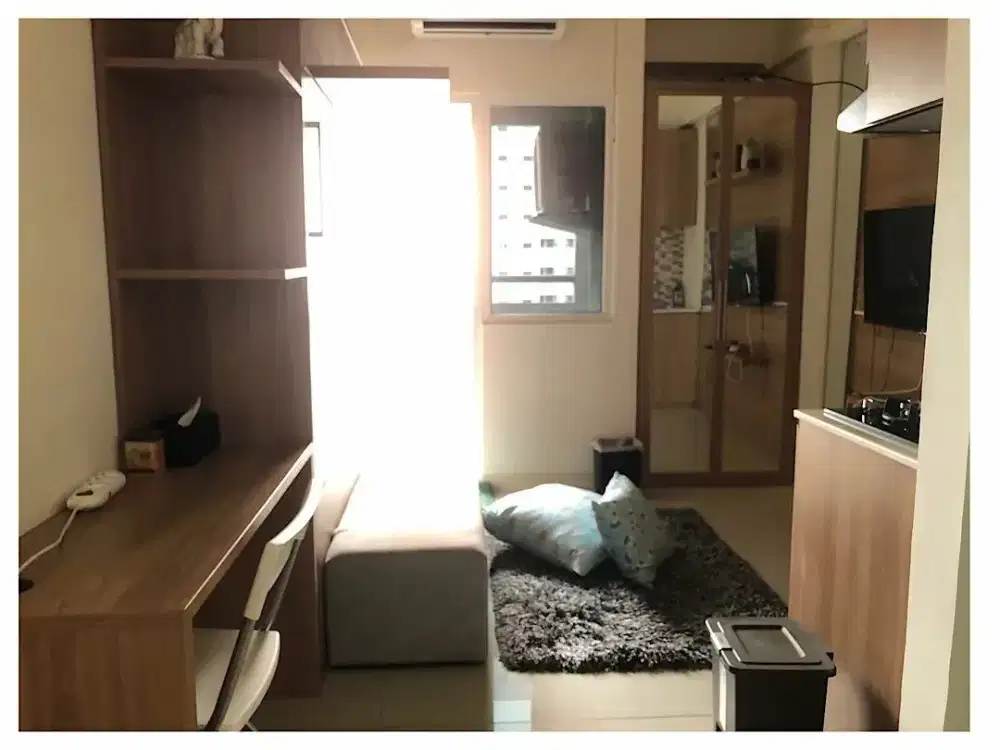The green apartment pramuka city studio mall harian