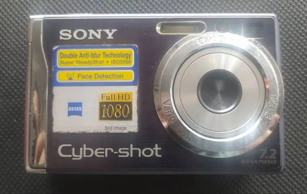 [BEKAS MATOT] Digital Camera SONY Cyber-Shot DSC-W80 (BLACK)
