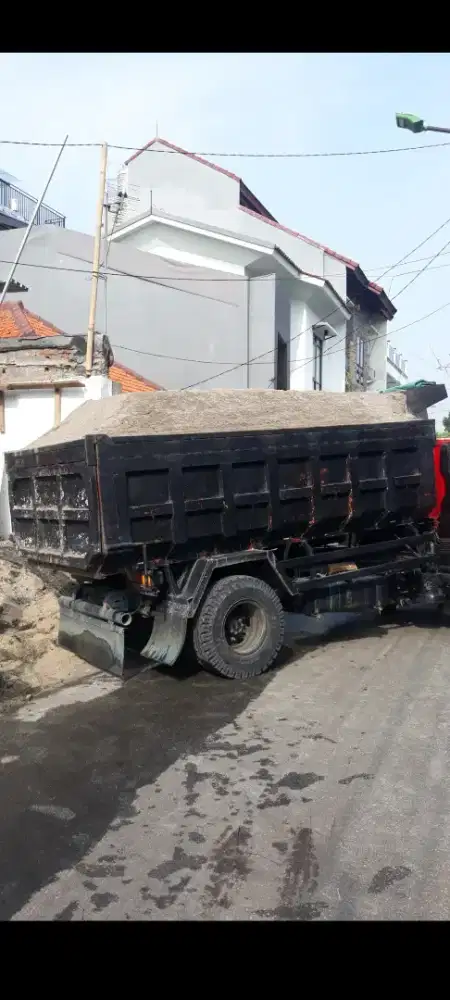 Pasir pasang dan plester isi 7,5 kubik