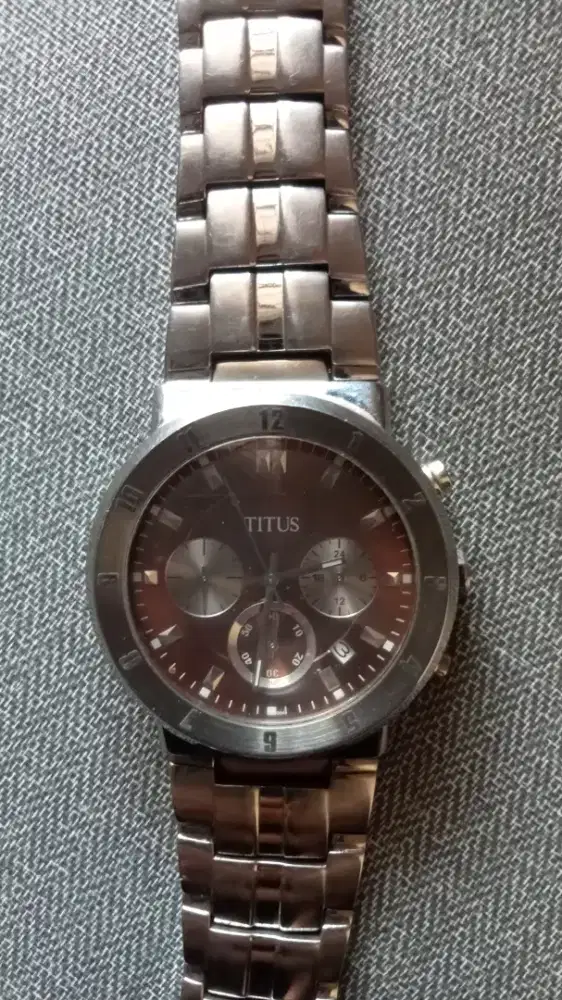 JUAL JAM TANGAN TITUS ORIGINAL SECOND