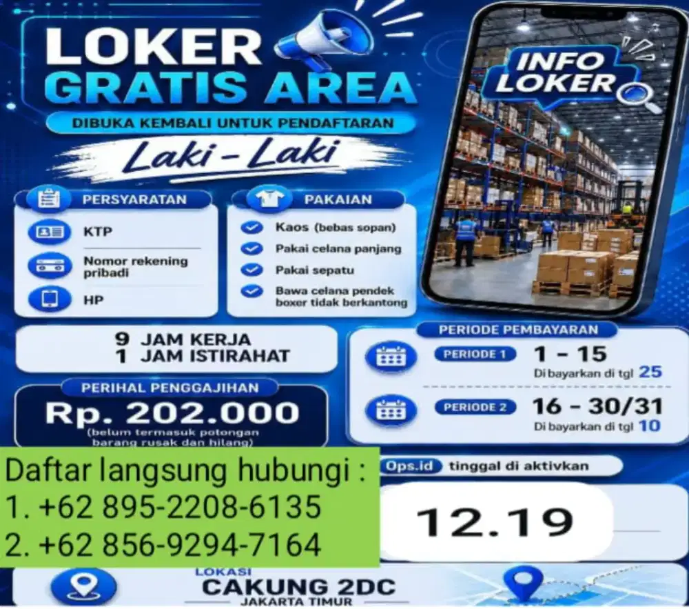 Gudang shopee Cakung 2