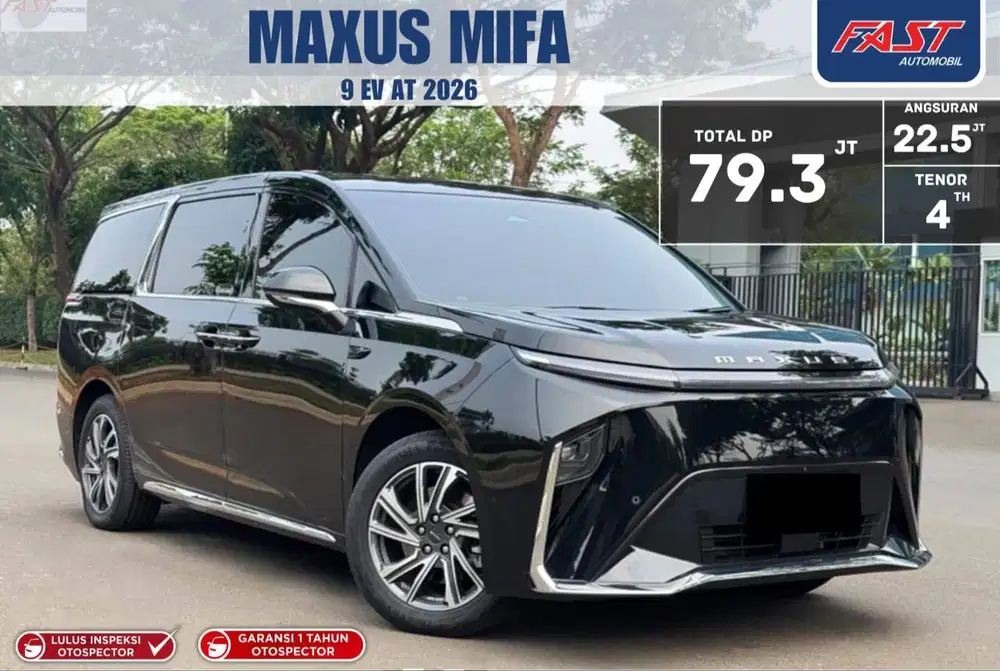 LOW KM.7RB PAJAK PANJANG MAXUS MIFA 9 2026 EV AT LOW KM.7RB