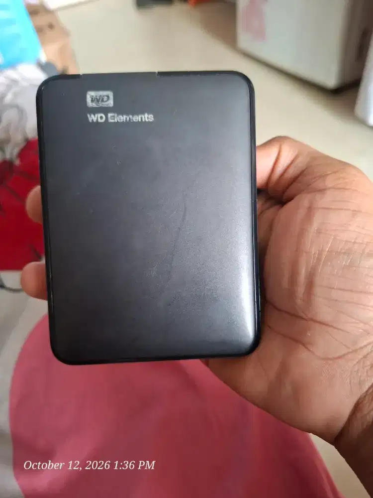 External HDD WD 2TB Second + Koleksi Film Hollywood, Series & Anime