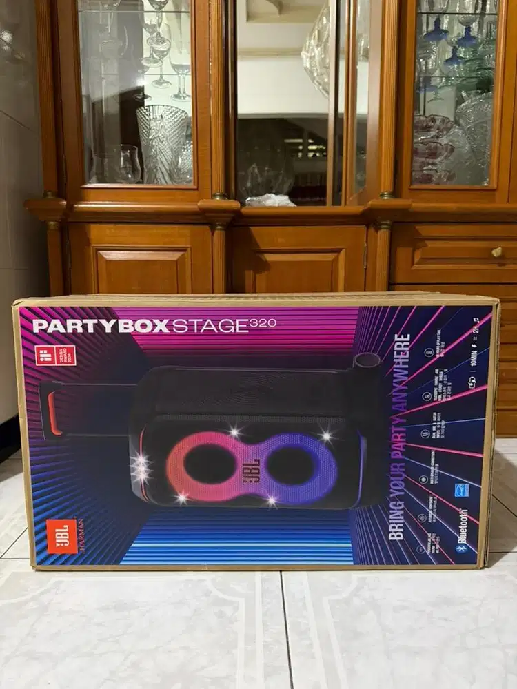 JBL PartyBox 320 Original Fullset New