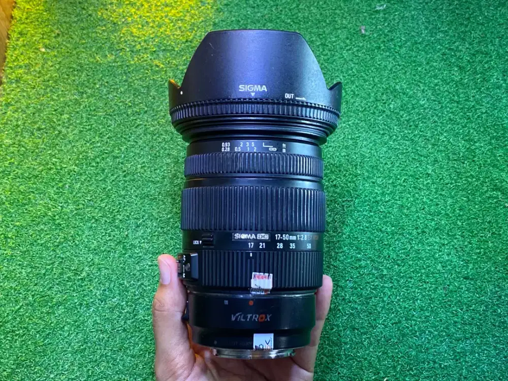 Lensa Canon Sigma 17 50mm F2.8