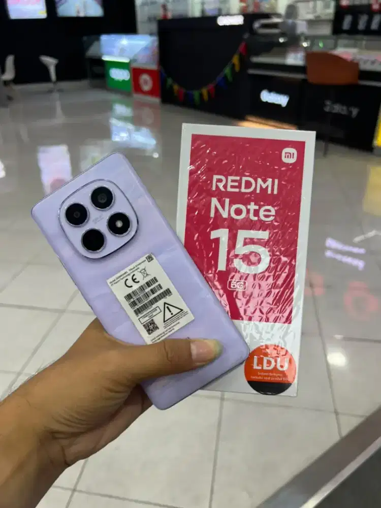 Redmi Note 15 5G Ram 8/256GB !! 2nd Ex Display Like New