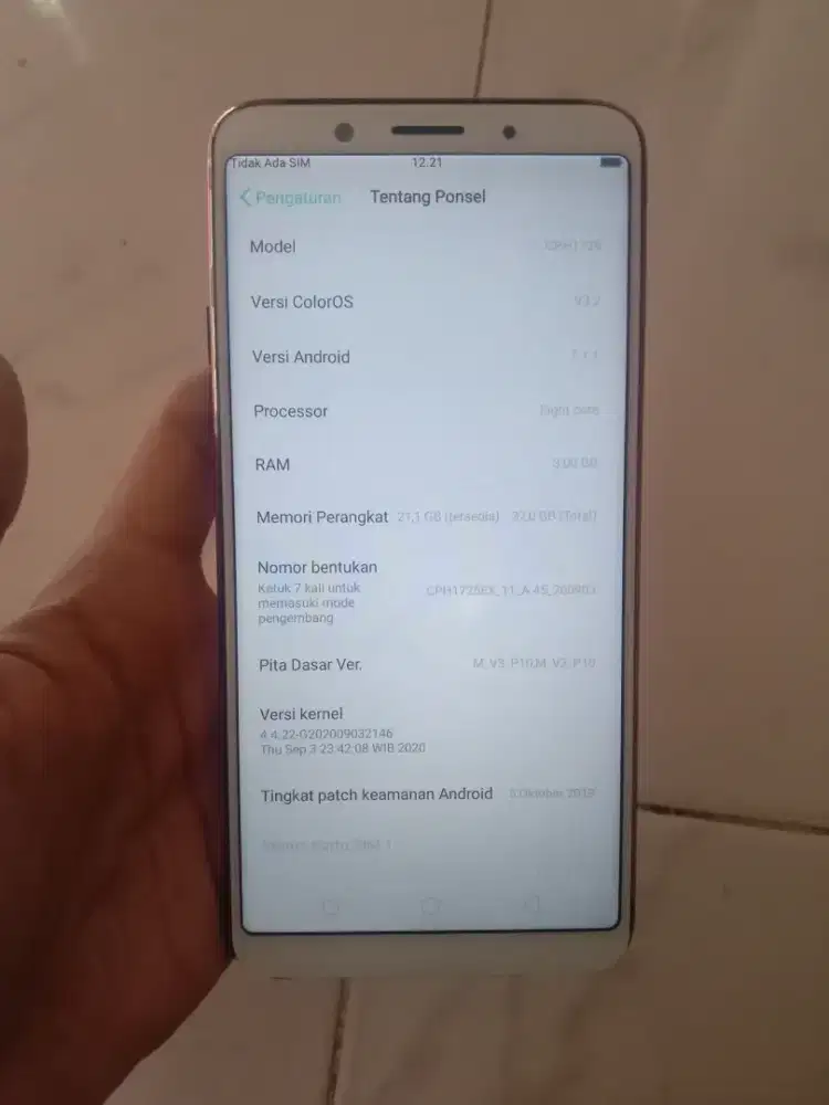 oppo f5 ram 3/32