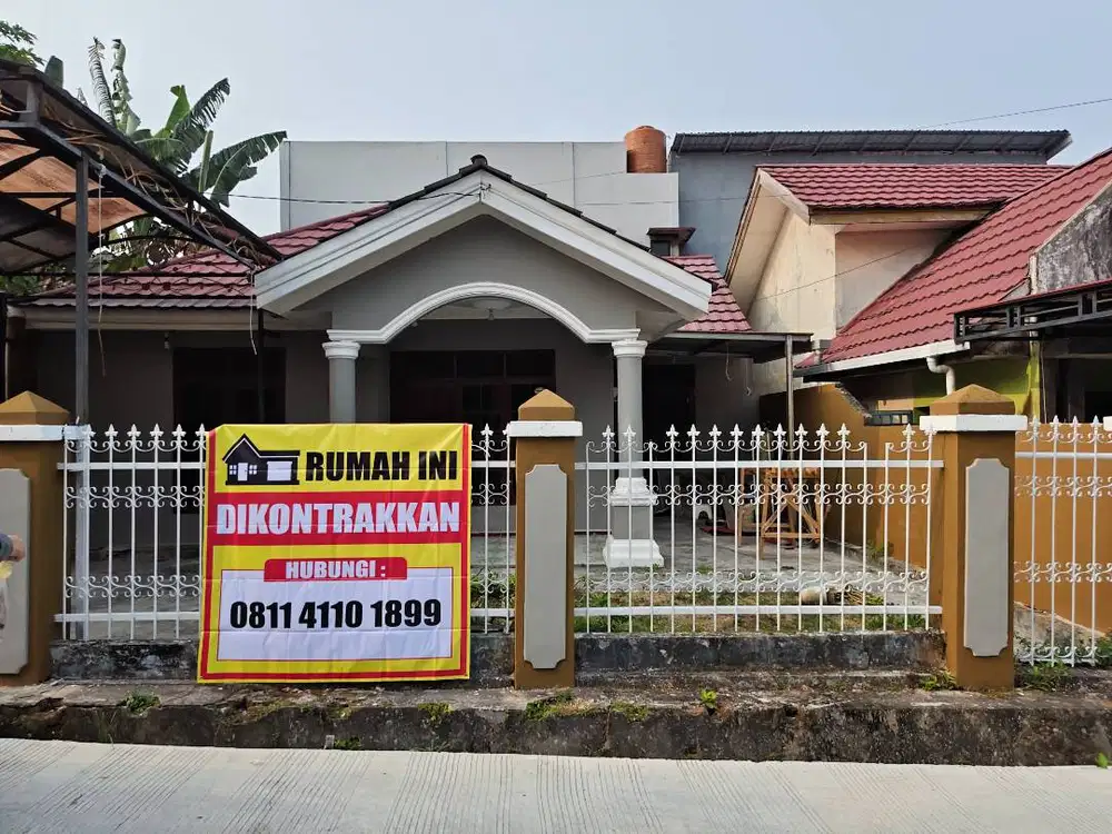 Disewakan rumah asri pusat kota Balikpapan