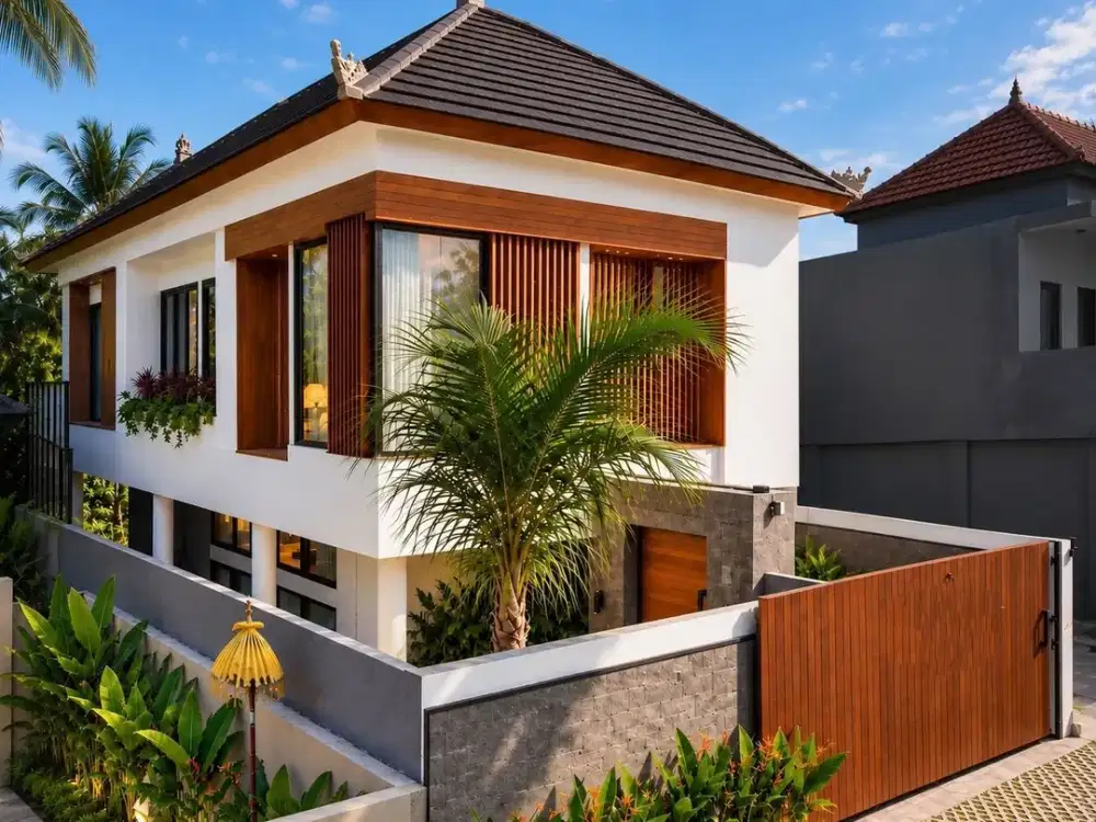 2Bedroom Cliffside Luxury Villa for Sale in Sayan, Ubud