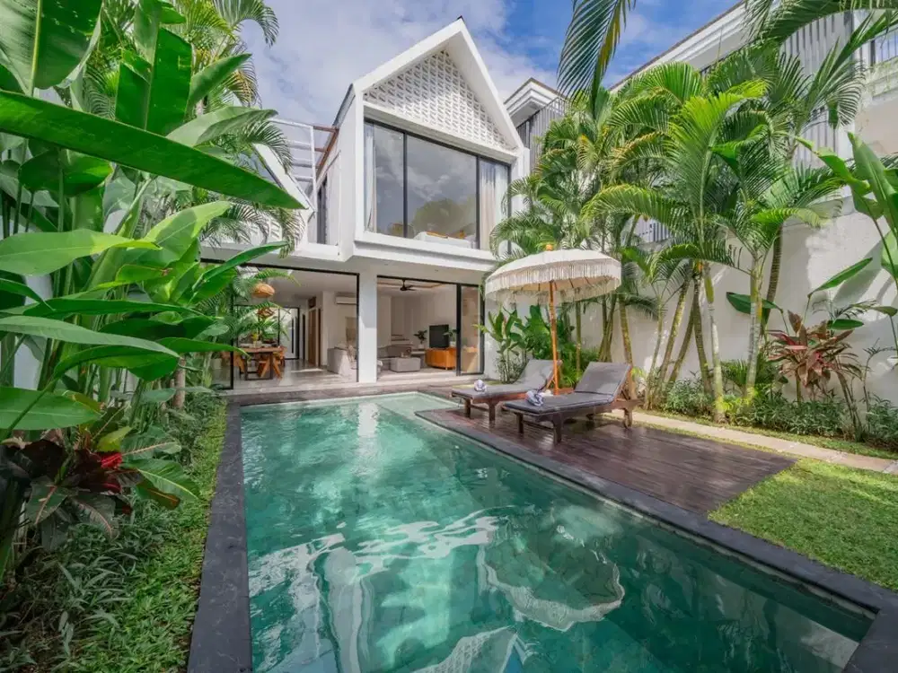 3Bedroom Villa for 22-Year Leasehold Near Berawa Beach – Tibubeneng