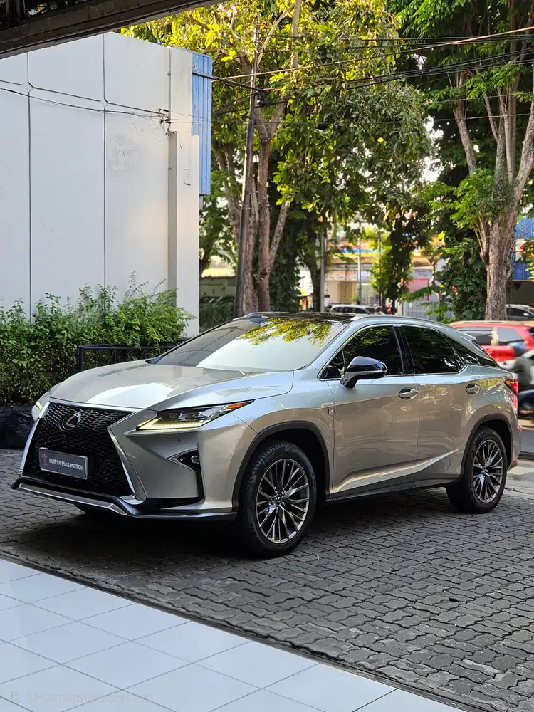Lexus RX200t 2017 F-Sport Istimewa Siap Pakai