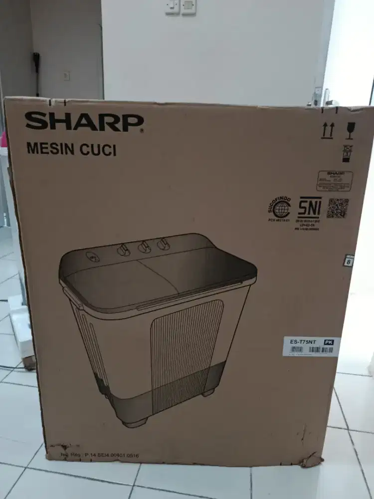 Mesin cuci Sharp 2 tabung