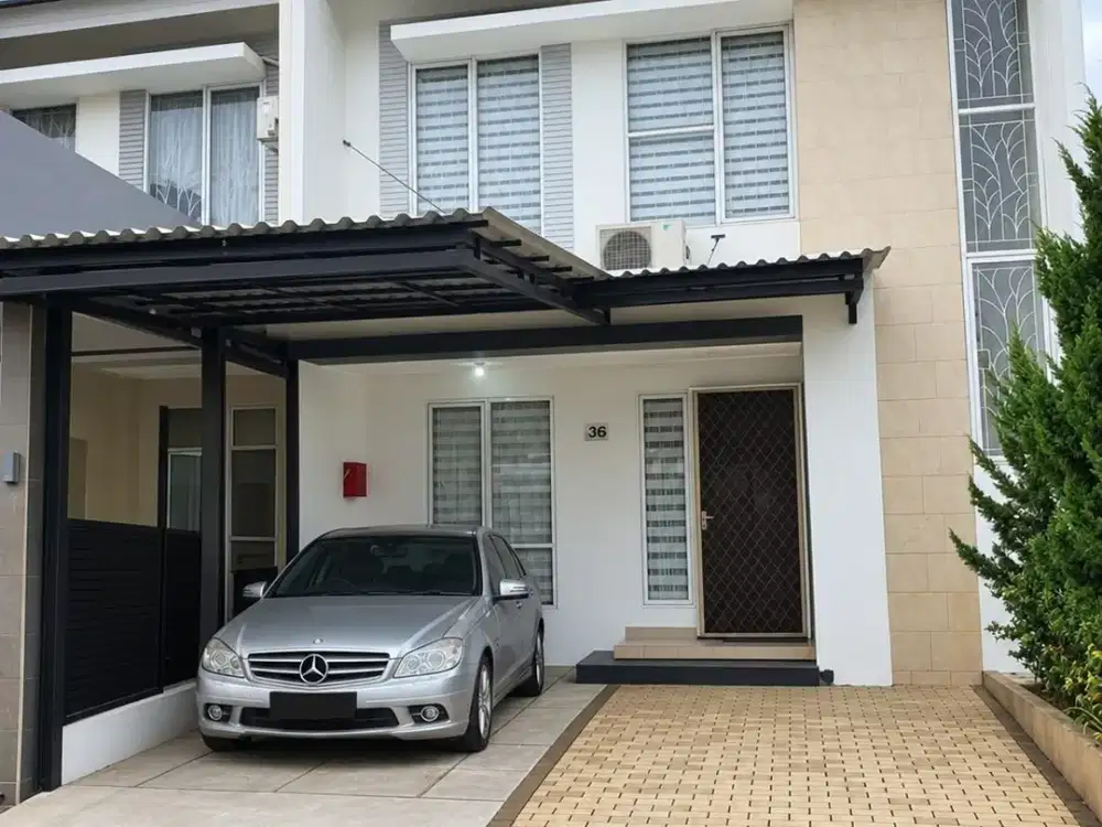 Dijual Rumah 2 Lantai Furnished di Cluster Paradise Serpong City Dekat Mall Paradise Walk Serpong & Akses Tol BSD