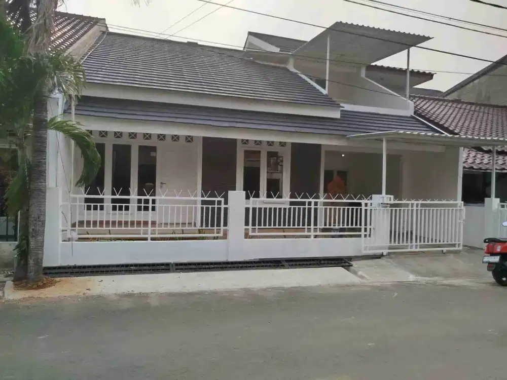 Rumah di sewakan , dlm perumahan, Graha permai  ,keamanan 24 jam... di dekat perempatan duren, Ciputat , tangsel