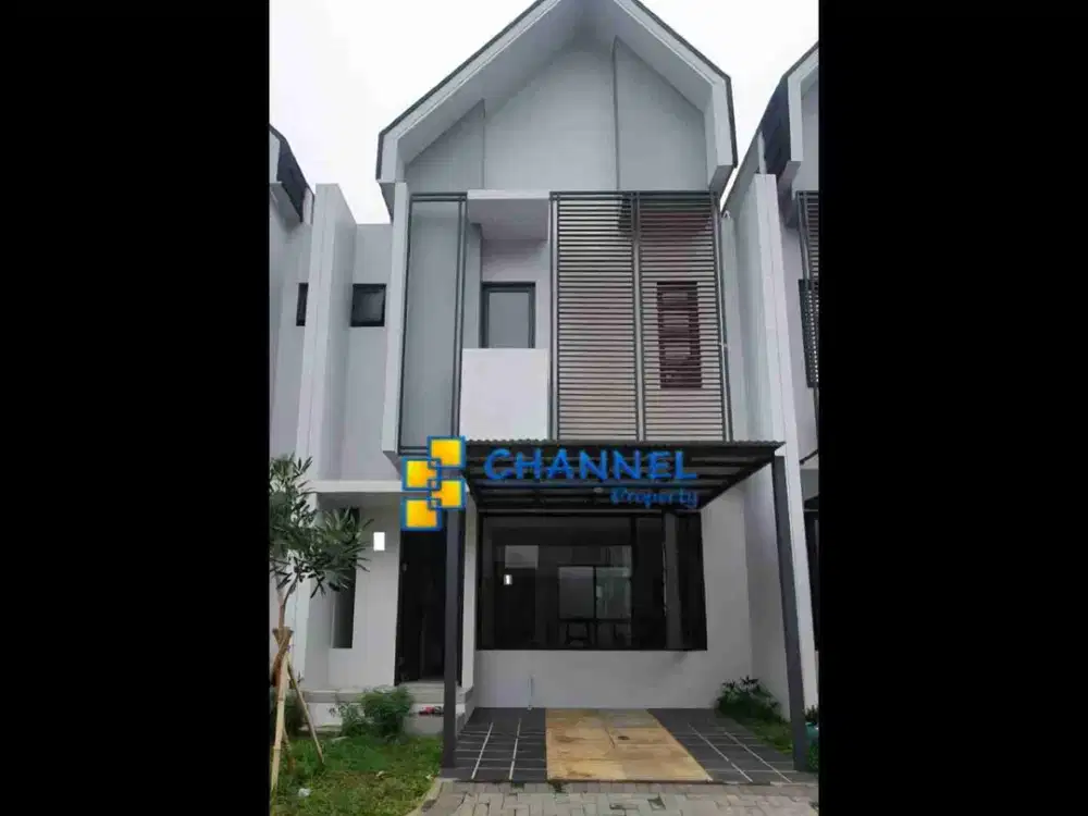 Jual Rumah Cluster Myza BSD, 2,5 Lantai Siap Huni, An