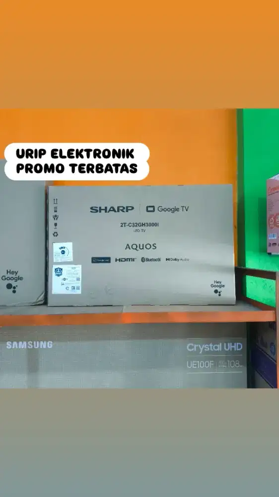 SHARP GOOGLE TV 32 INCH READY
