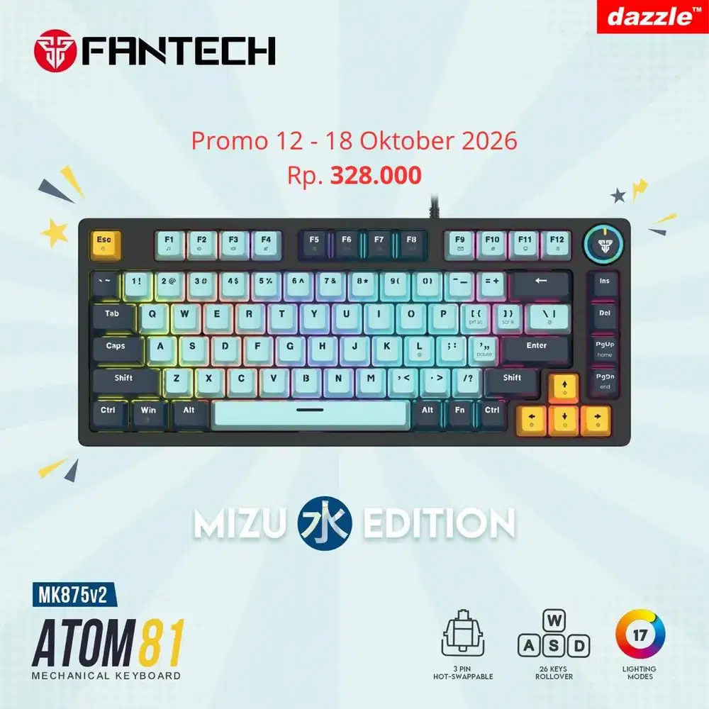 Keyboard Fantech MK875 V2