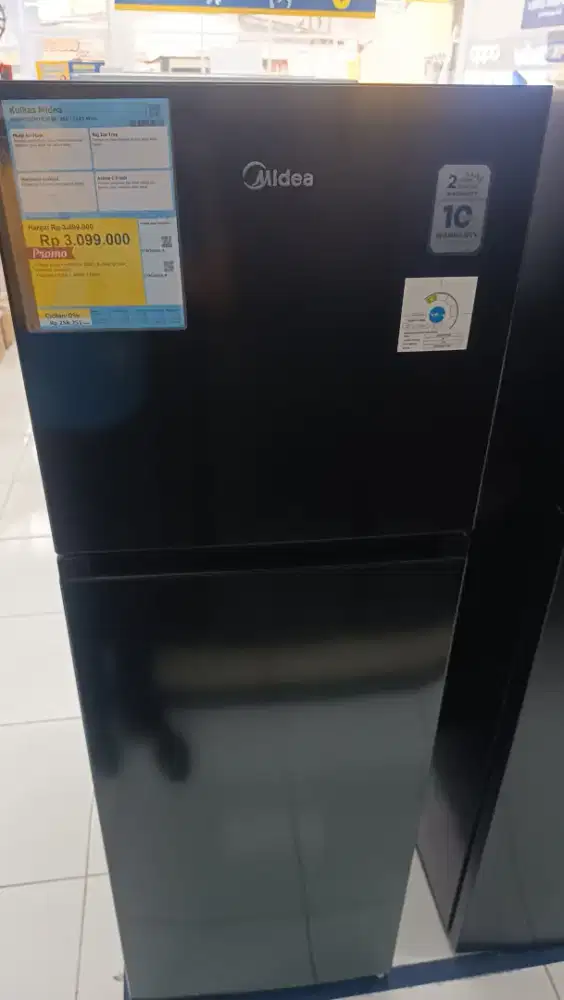 Kulkas Midea kapasitas 266L