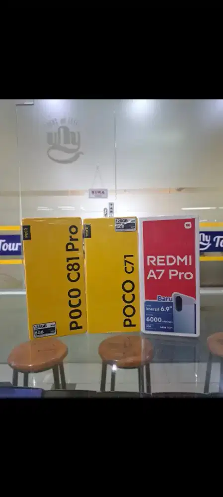 Xiaomi redmi A7 pro 4/128 penerus poco C81 pro C71 garansi resmi