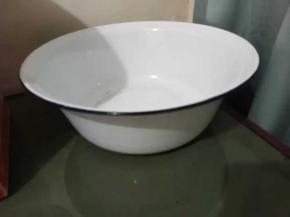 Baskom enamel besar jumbo 2pc