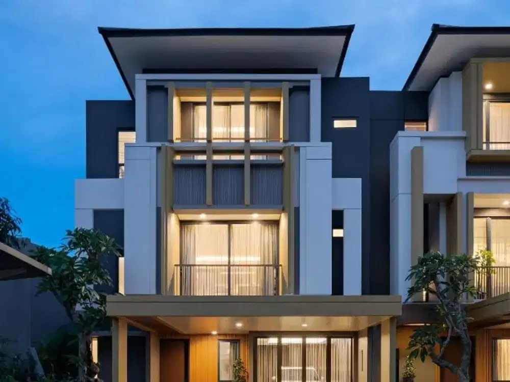Dijual rumah baru di BSD 3 lantai