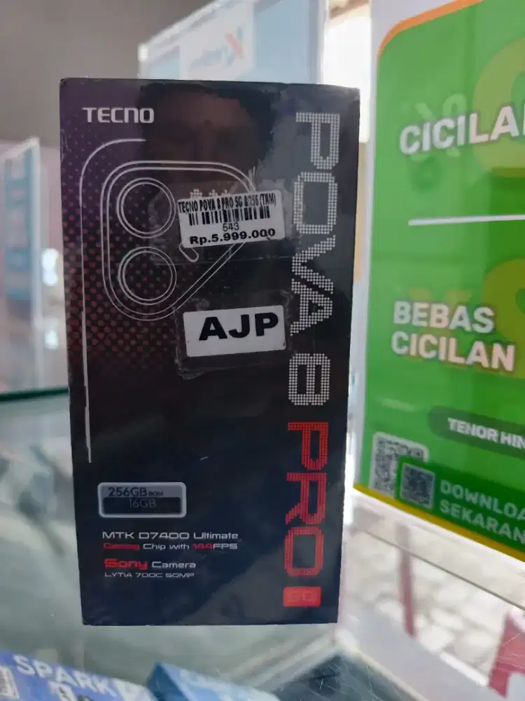 TECNO POVA 8 PRO 5G 8/256 ATLANTIS DAHSYAT