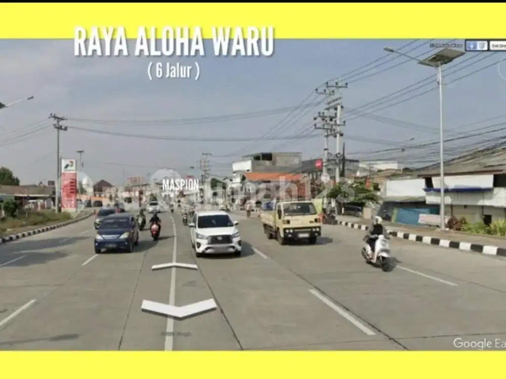 Langka Jarang Ada Dijual Tanah Nol Jalan Raya Aloha Sidoarjo