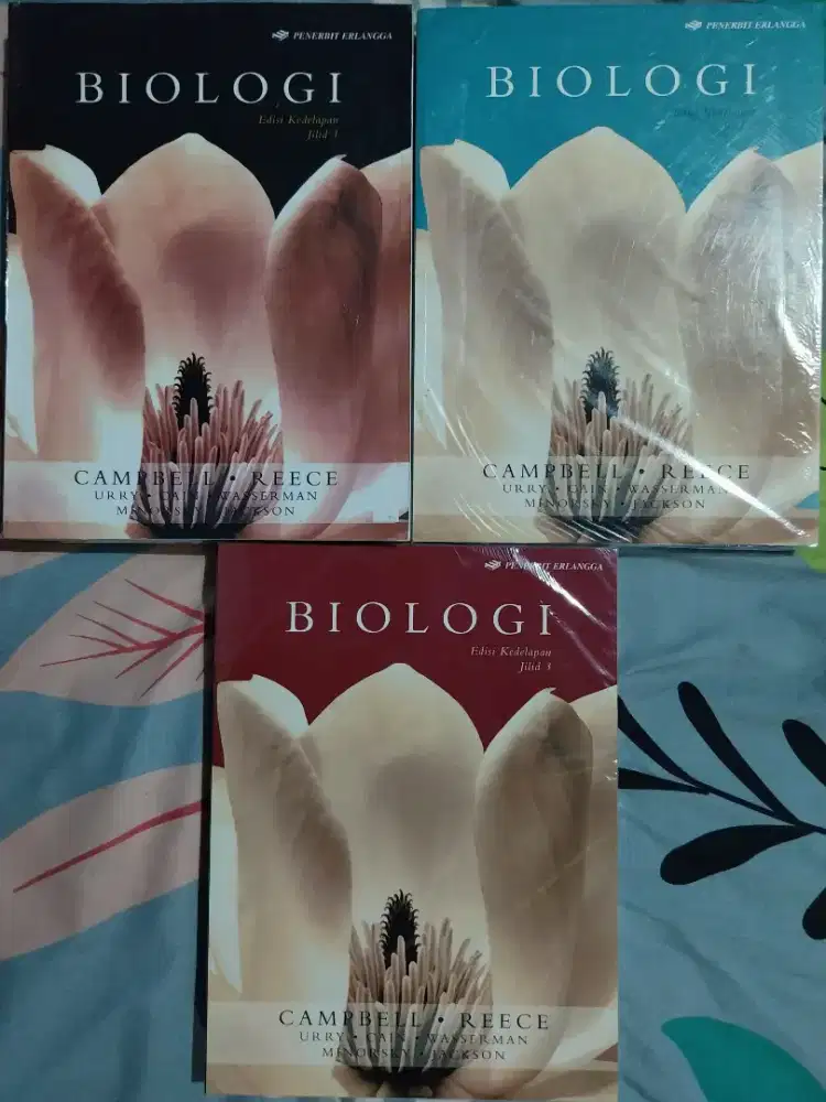 Buku Campbell Edisi 8 Jilid 1-3