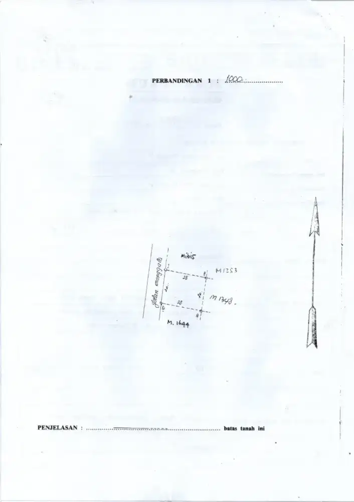 JUAL KAVLING 500 M2