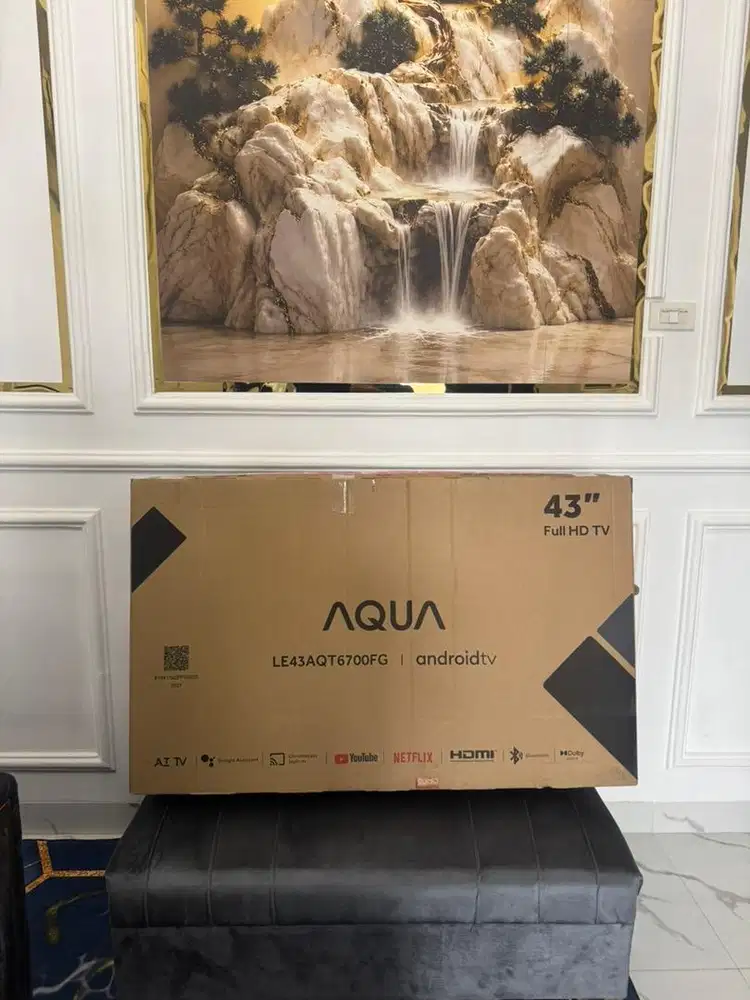 Tv aqua 43 inch android new