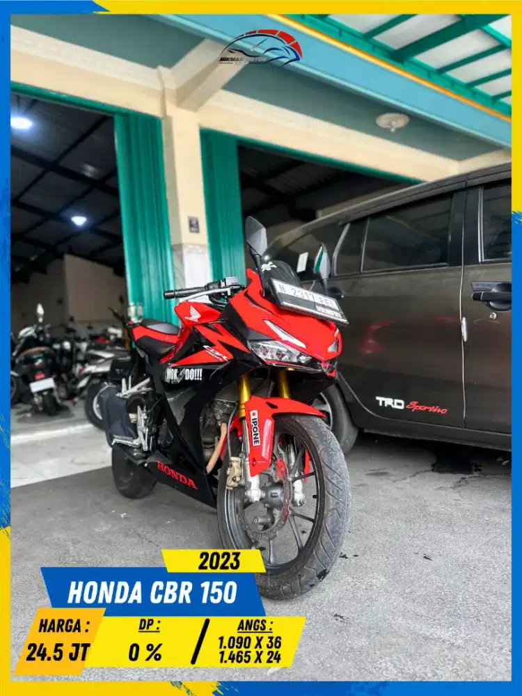 HONDA CBR 150 2023 MURAH MASZEHH HIKMAH MOTOR KEPUH MALANG