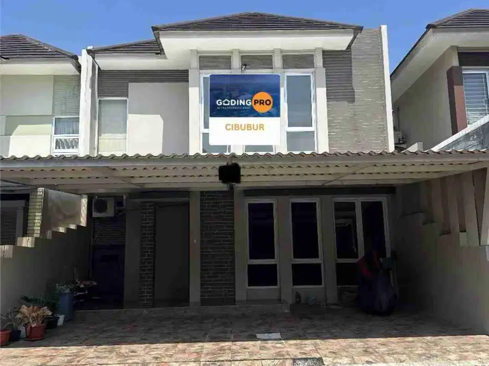 rumah di kota wisata cibubur dalam cluster siap huni
