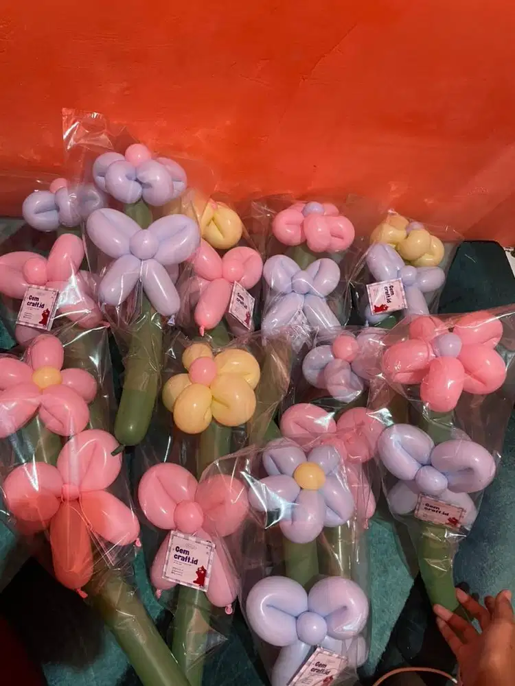 Buket Bunga Balon