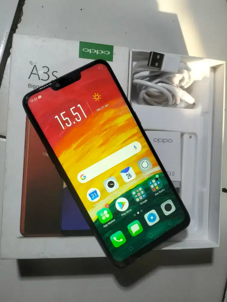 Oppo A3s fulset