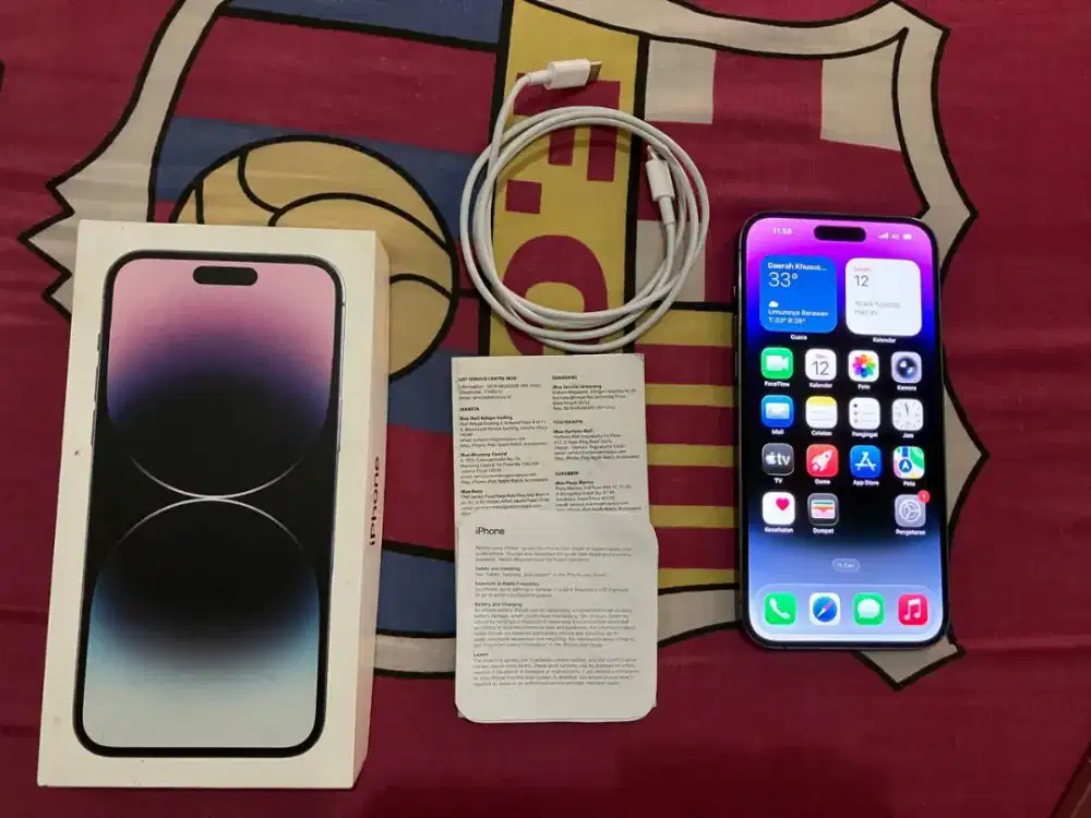 BU DIJUAL CEPAT IPHONE 14 PRO MAX 128GB IBOX HARGA NEGO