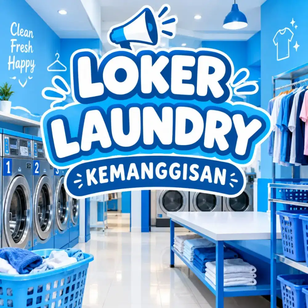 Loker Laundry -  belum pengalaman bisa melamar