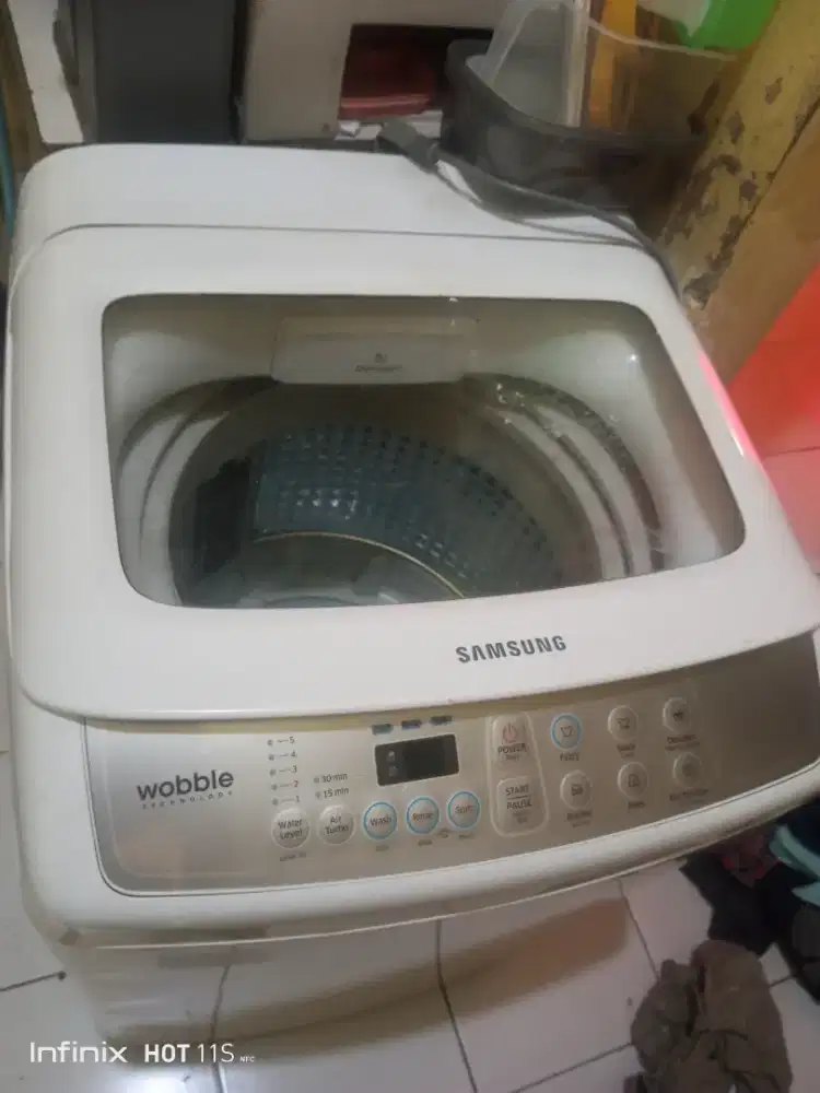 Mesin Cuci Bekas Samsung Top Load 8 Kg WA80H4200 Lengkap Buku Garansi