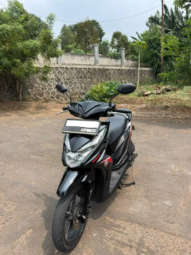 Honda Beat Eco Hitam Tahun 2019