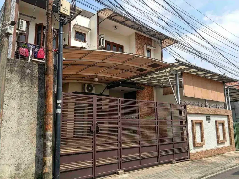 RUMAH LUAS, HARGA MENARIK! DIJUAL DI KOMPLEK ABADI DUREN SAWIT, JAKARTA TIMUR
