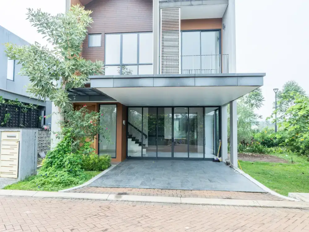 Disewakan Rumah Berdiri Sendiri Hook Murni Bergaya Modern Scandinavia di The Sanctuary Collection Sentul